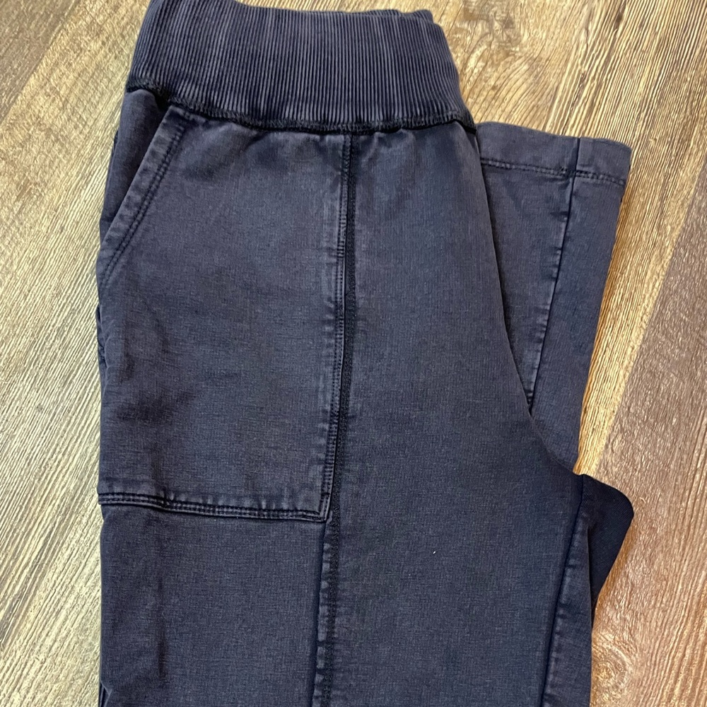 Anthropologie Flare Terry Pants